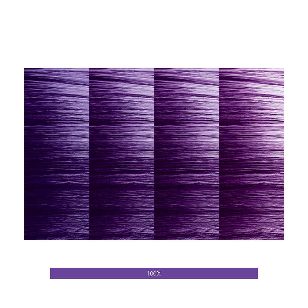 Purple Hair Color Chart